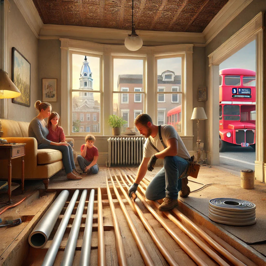 Adding Heat Pump Radiant Flooring to a Reconstruction Project: Benefits and Cons