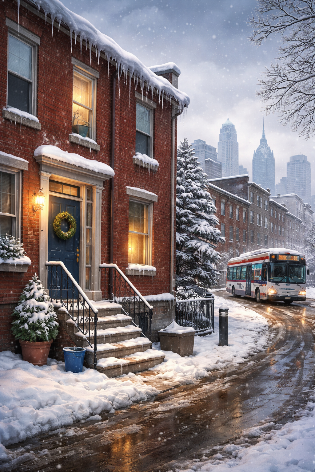 Dealing with a Leaky Roof After a Winter Storm in Philadelphia