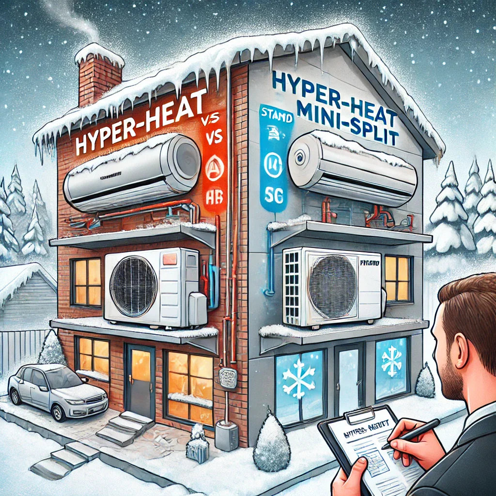 Hyper-Heat Mini-Split vs. Standard Mini-Split: What’s the Difference?