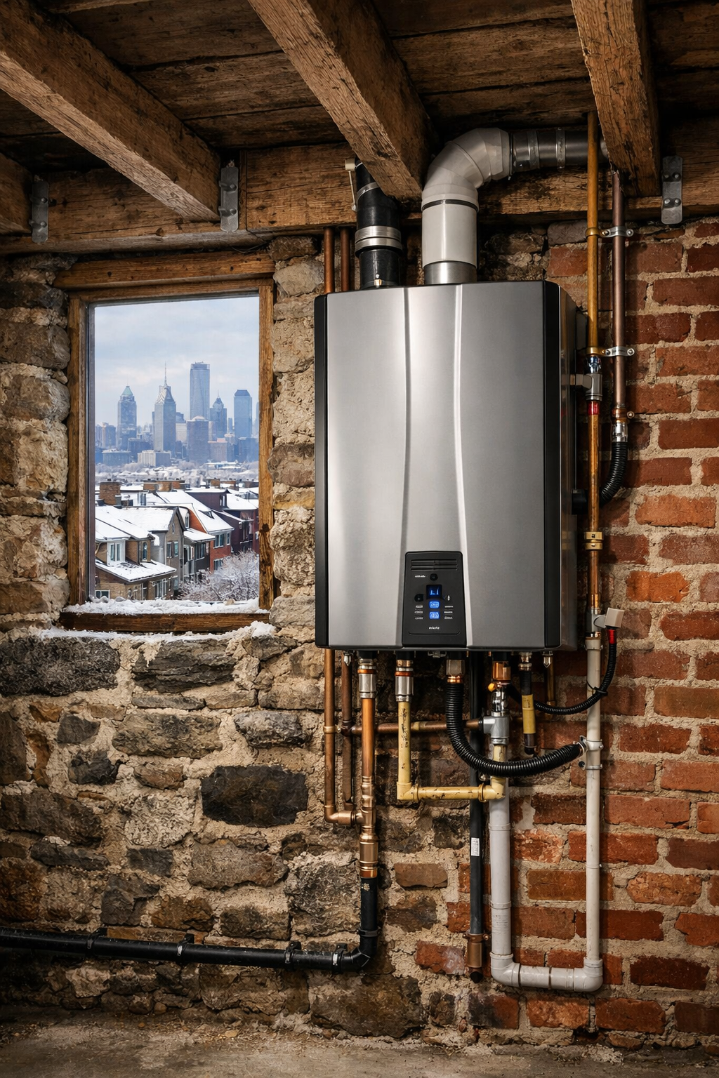 Tankless Water Heaters in Older Philadelphia Homes: What You Need to Know